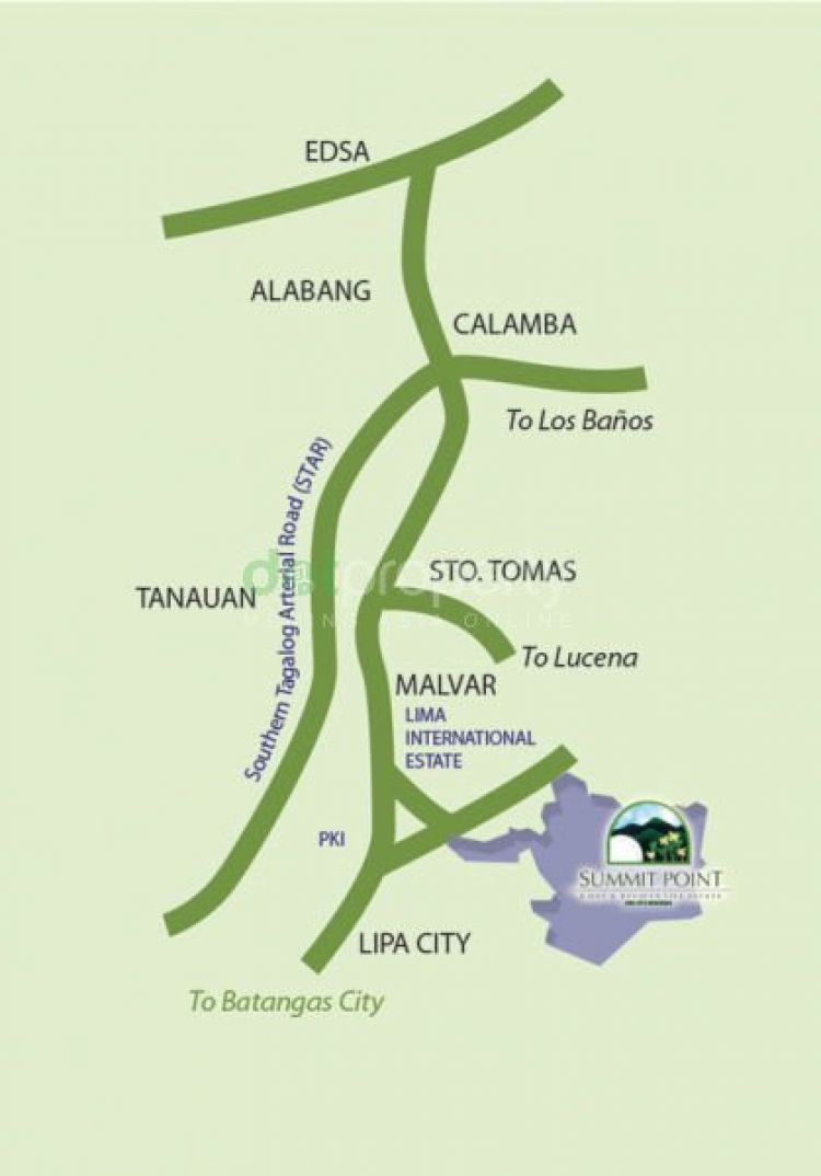204 sqm lot at Summit Point RTesidential and Golf and Country Club Lipa Batangas