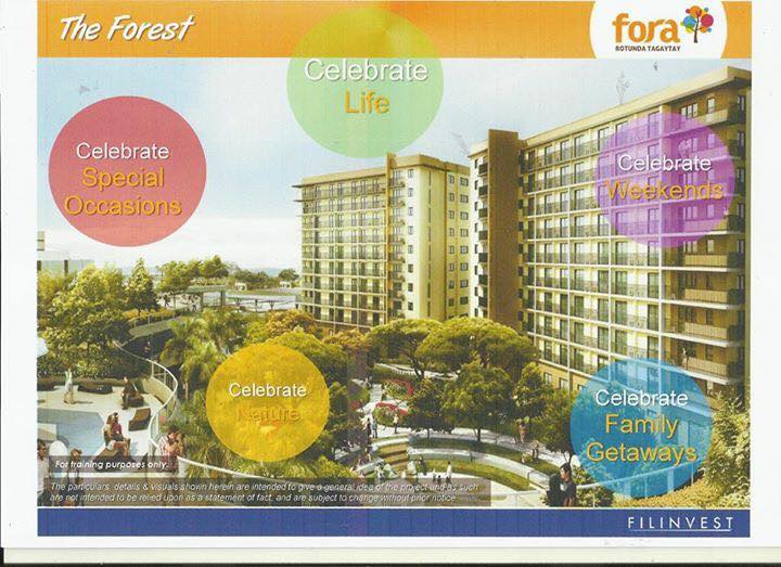 Condotel in Tagaytay City- Tagaytay FORA Condominium - Pre Selling