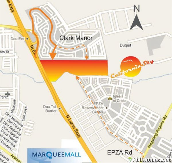 3BR House in California Sky @Along Dau Exit NLEX Mabalacat Pampanga
