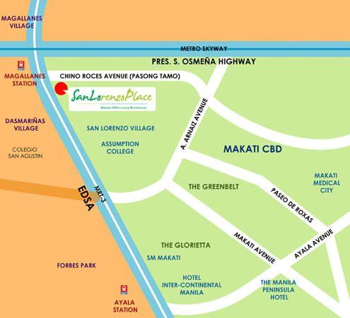 NO DOWNPAYMENT.7000mo@SAN LORENZO makati CONNECTED in MRT