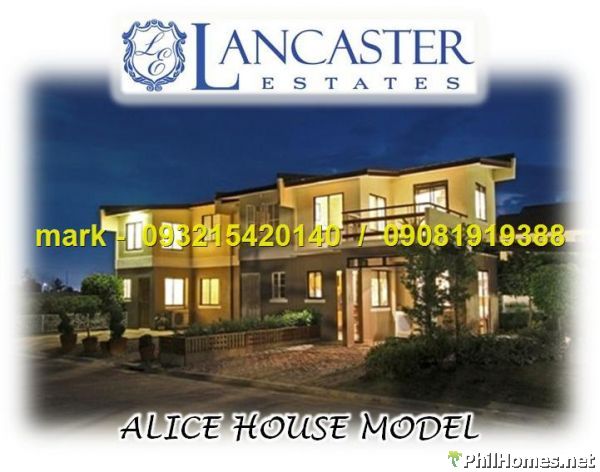 EASY TO OWN ALICE TOWNHOUSE@ LANCASTER ESTATES